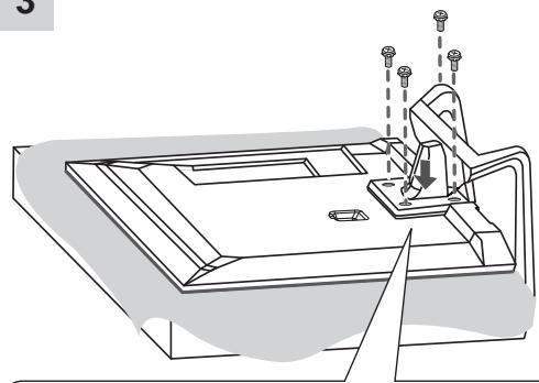 LG 42LM760S - Attaching the stand - 23