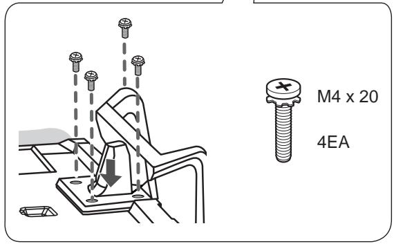 LG 42LM760S - Attaching the stand - 25