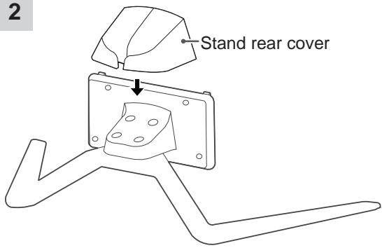 LG 42LM760S - Attaching the stand - 14