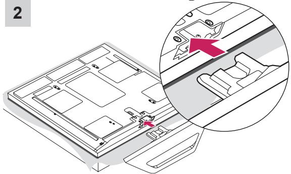 LG 50PM4700 - Attaching the stand - 2