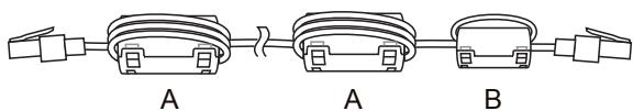 LG 50PM4700 - How to use the ferrite core - 5