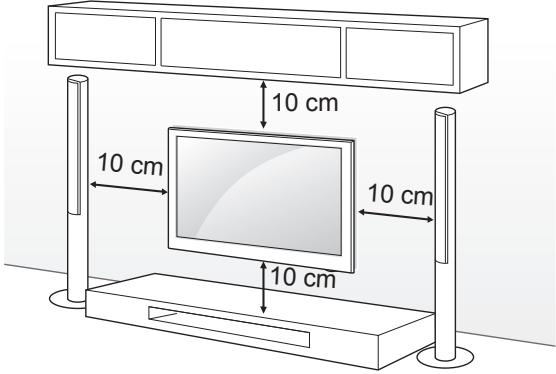 LG 50PM4700 - Wandmontage - 1