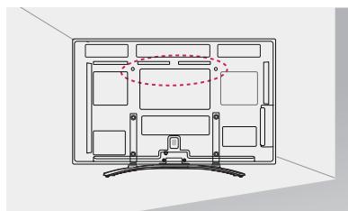 LG 50PM4700 - De TV aan een muur bevestigen - 1