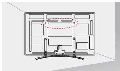 LG 50PM4700 - Pritrjevanje televizorja na steno - 1