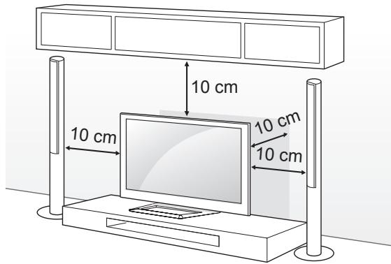 LG 50PM4700 - Op een tafelblad plaatsen - 1