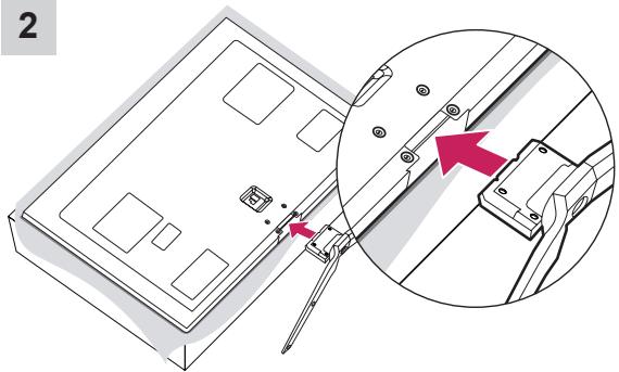 LG 50PM4700 - Attaching the stand - 5