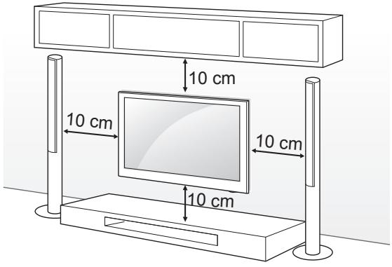 LG 50PM4700 - Mounting on a wall - 1