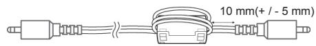 LG 50PM4700 - How to use the ferrite core - 1