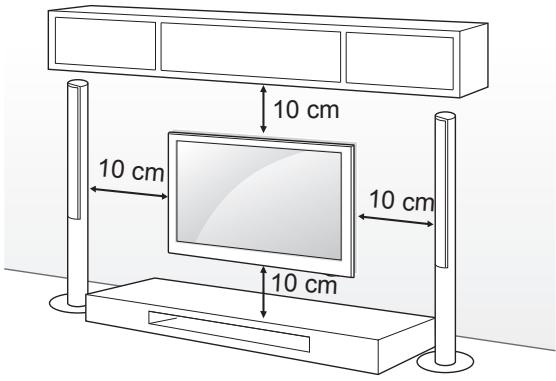 LG 50PM4700 - Montarea pe perete - 1