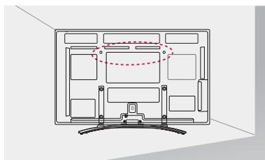LG 50PM4700 - Fissaggio della TV alla parete - 1