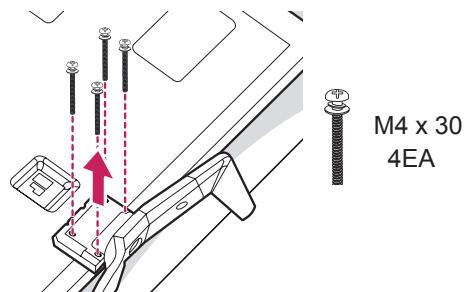 LG 50PM4700 - Attaching the stand - 9