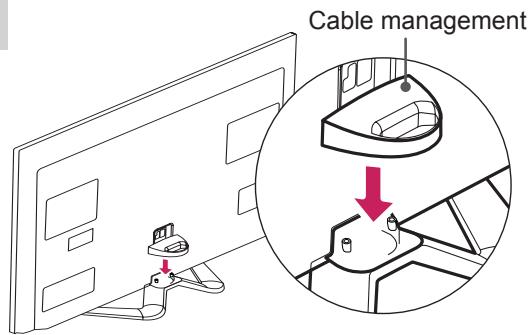 LG 50PM4700 - Attaching the stand - 7