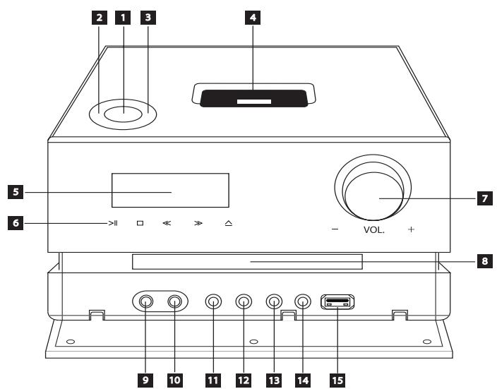 LG XA146 - Front panel - 1