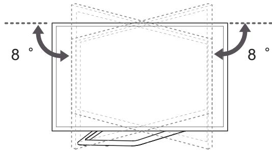 LG 32LN577S - Regolazione dell'angolazione del televisore per una migliore visione - 3