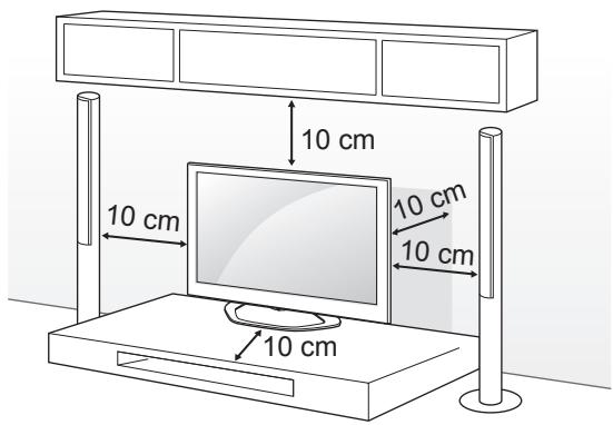 LG 32LN577S - Mounting on a table - 1