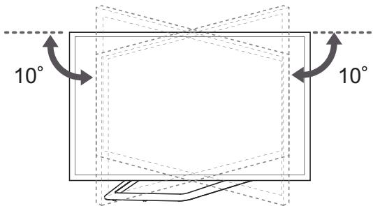 LG 32LN577S - Regolazione dell'angolazione del televisore per una migliore visione - 2