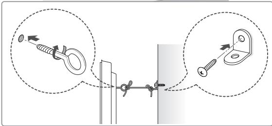 LG 32LN577S - Securing the TV to a wall - 2