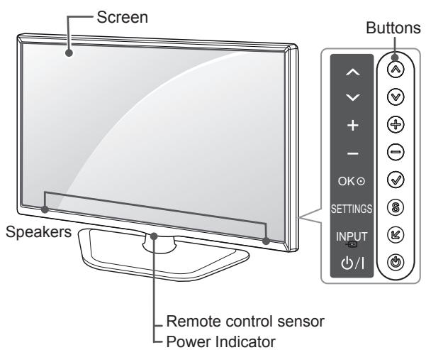 LG 47LA640S - Parts and buttons - 4