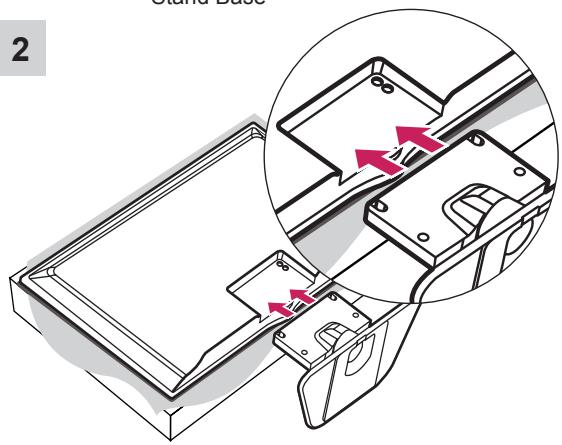 LG 47LA640S - Attaching the stand - 14