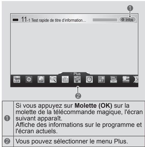 LG 55LA641S - Comment utiliser la magic remote - 2