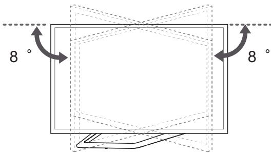 LG 55LA641S - Προσαρμογή της γωνίας της τηλεόρασης ανά- λογα με τις ανάγκες σας - 3