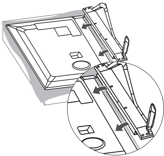 LG 55LA641S - Attaching the stand - 13