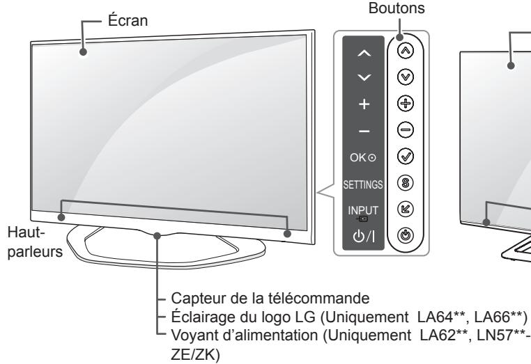 LG 55LA641S - Pièces et boutons - 1