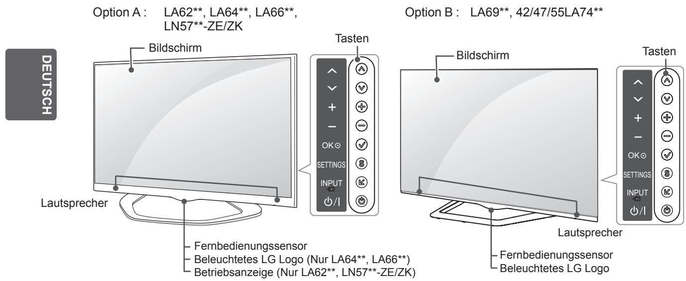 LG 55LA641S - Gehäuse und Bedienelemente - 1