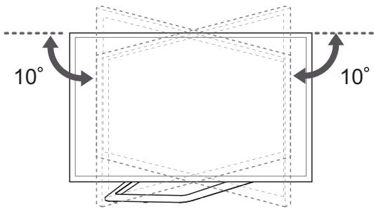 LG 55LA641S - Προσαρμογή της γωνίας της τηλεόρασης ανά- λογα με τις ανάγκες σας - 2