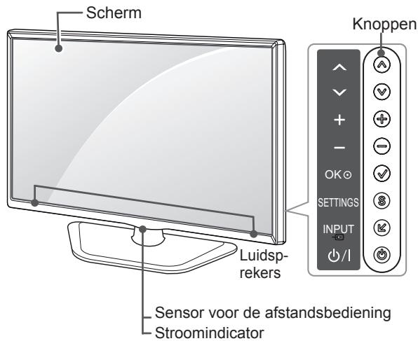 LG 55LA641S - Onderdelen en knoppen - 4