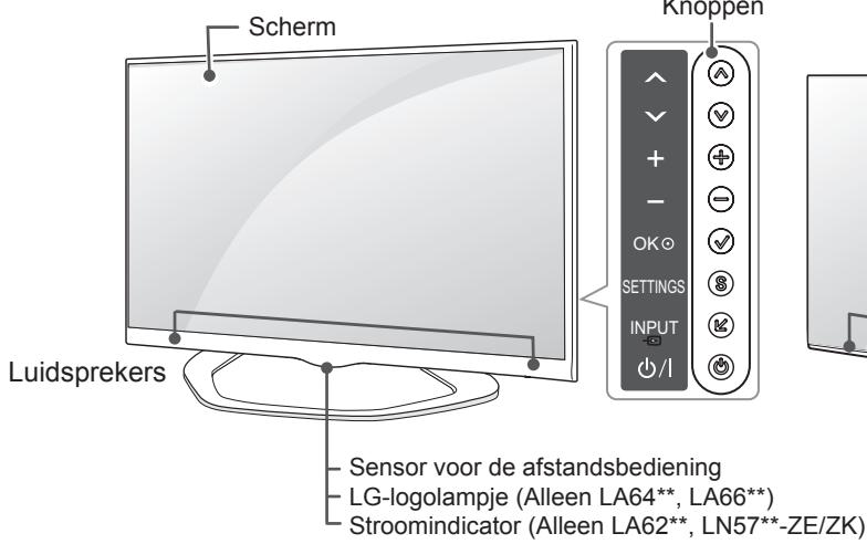 LG 55LA641S - Onderdelen en knoppen - 1