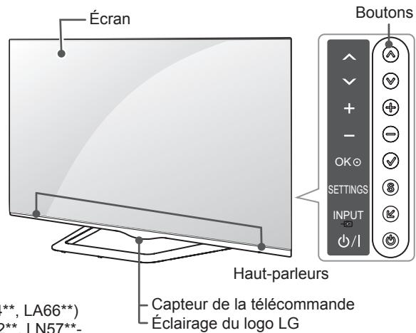 LG 55LA641S - Pièces et boutons - 2
