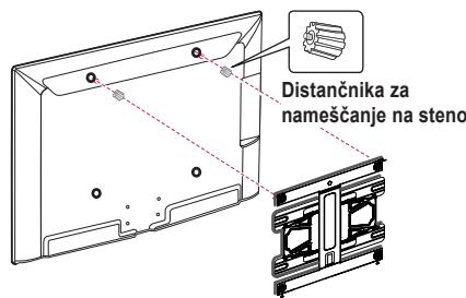 Distančnika za nameščanje na steno