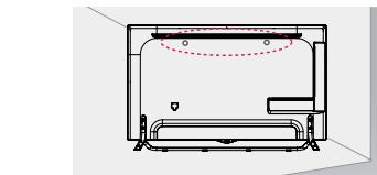 LG 55UB950V - Securing the TV to a wall - 1