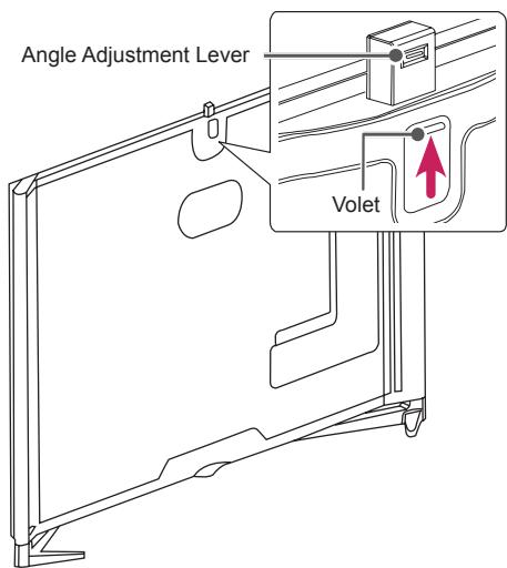 LG 55UB950V - Préparation de la caméra intégrée - 1