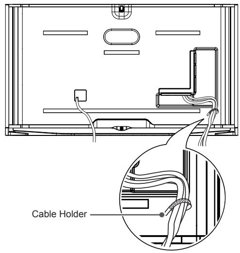 LG 55UB950V - Tidying cables - 2