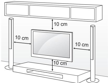LG 55UB950V - Mounting on a wall - 1