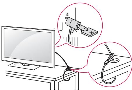 LG 55UB950V - Utilizzato del sistema di sicurezza Kensington - 1