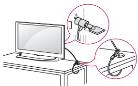 LG 49UF680VL - Utilisation du système de sécurité Kensington - 1