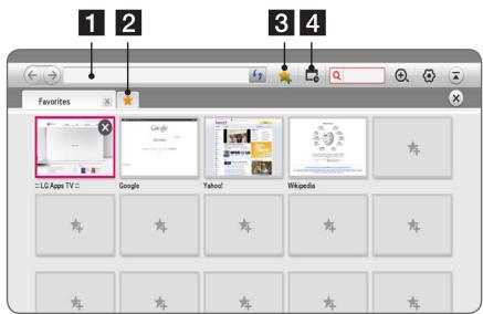 LG BP 740 - Enjoying web browsing - 1