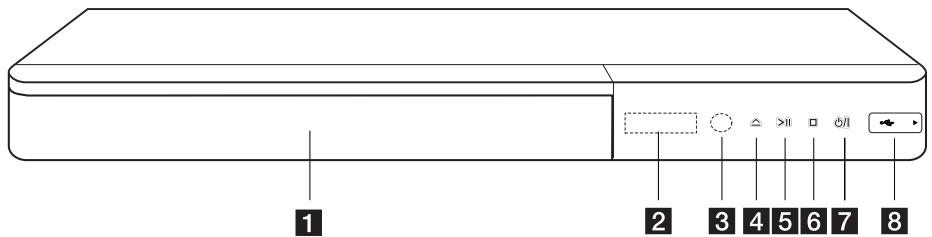LG BP 740 - Front Panel - 1