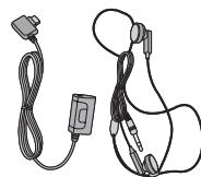 LG KG320 - Hands free ear-microphone and music player controller combo - 1
