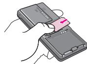 LG KG320 - Lap the SIM. - 1