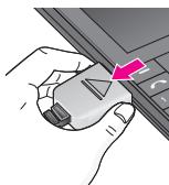 LG KG320 - Disconnecting the charger - 1