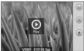 LG GM750 - After shooting a video - 1