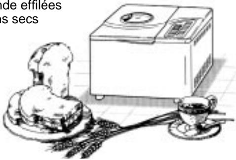 de effilées s secs