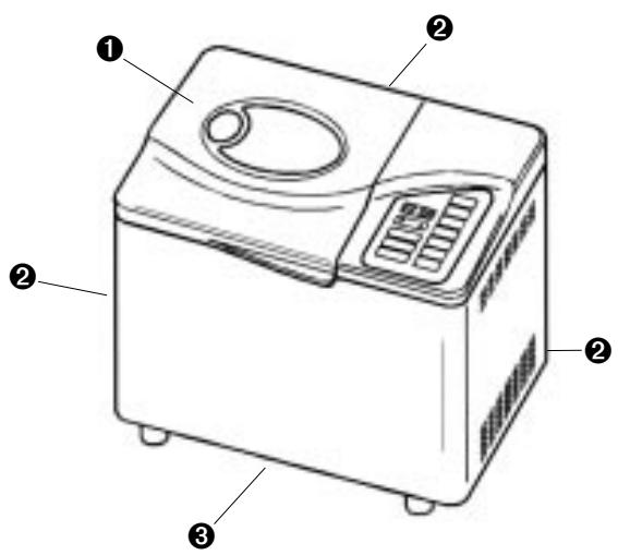 LG HB 152 CE - Avant d'utiliser la machine à pain automatique... - 1