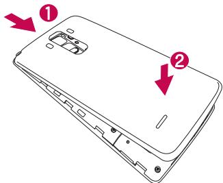 Diagram of a smartphone showing two labeled parts with arrows indicating direction of change