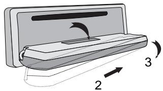 LG LAC-7750R - Detaching the control panel - 1