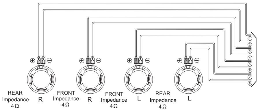 LG LAC-7750R - C Speaker Connections - 1